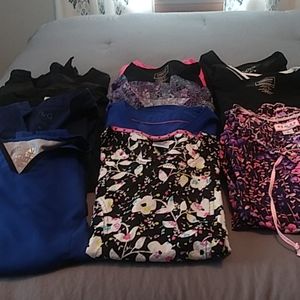 14 Name brand EUC Scrub tops